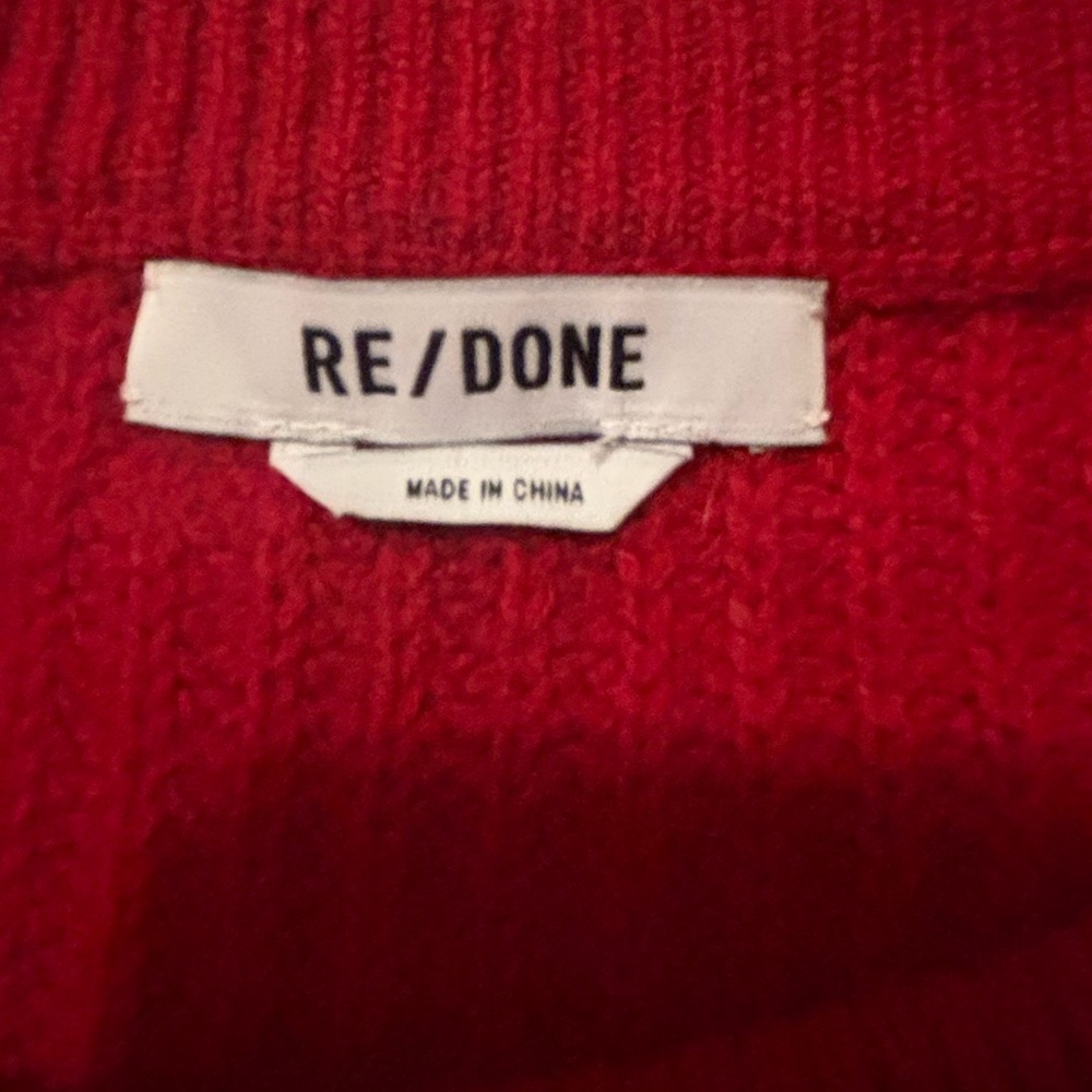 Re/Done Ribbed Wool Sweater - Picture 8 of 9